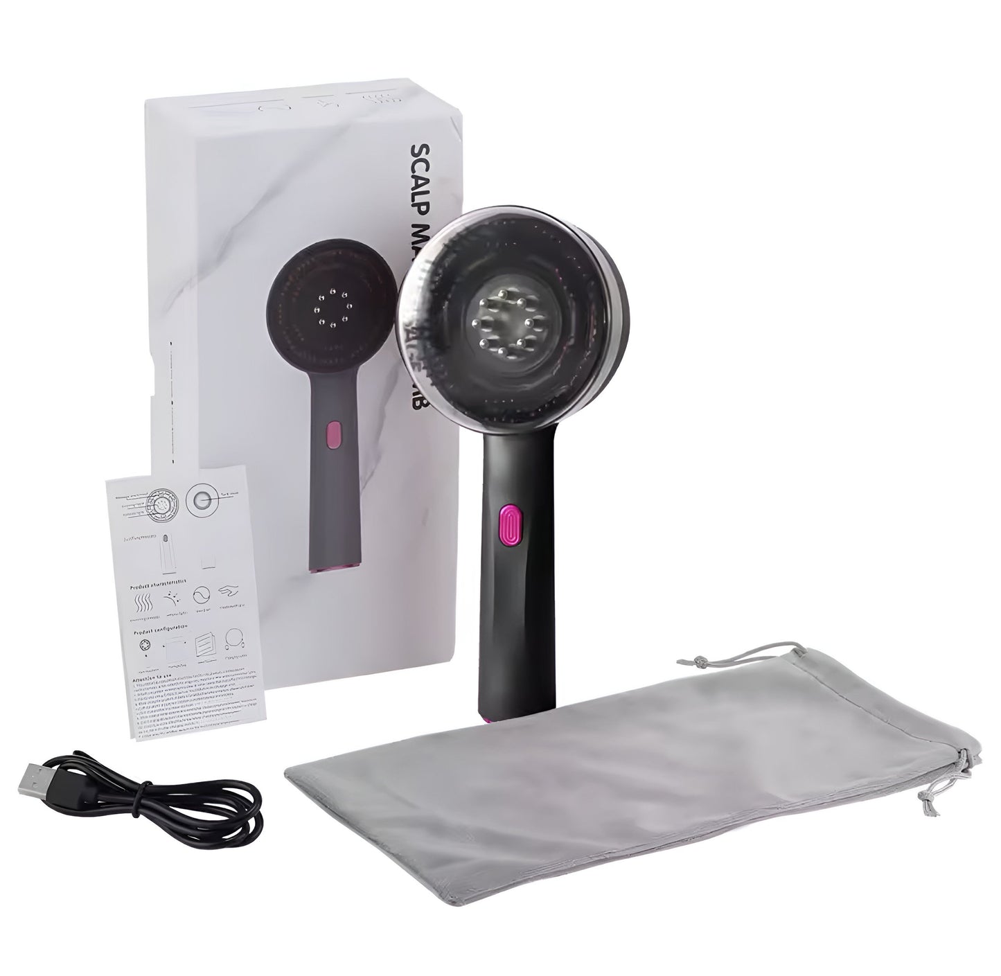 Red Light Scalp Massage Comb