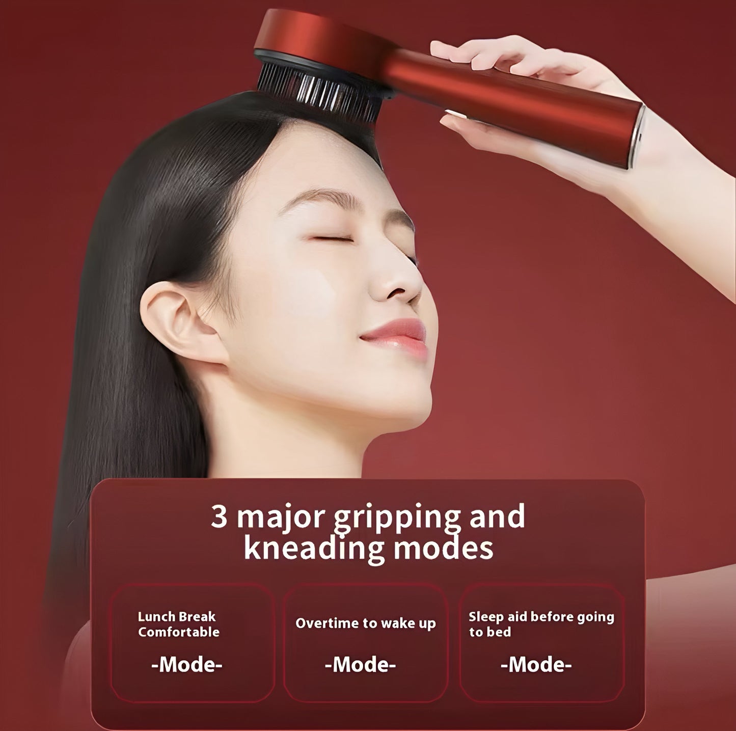 Red Light Scalp Massage Comb