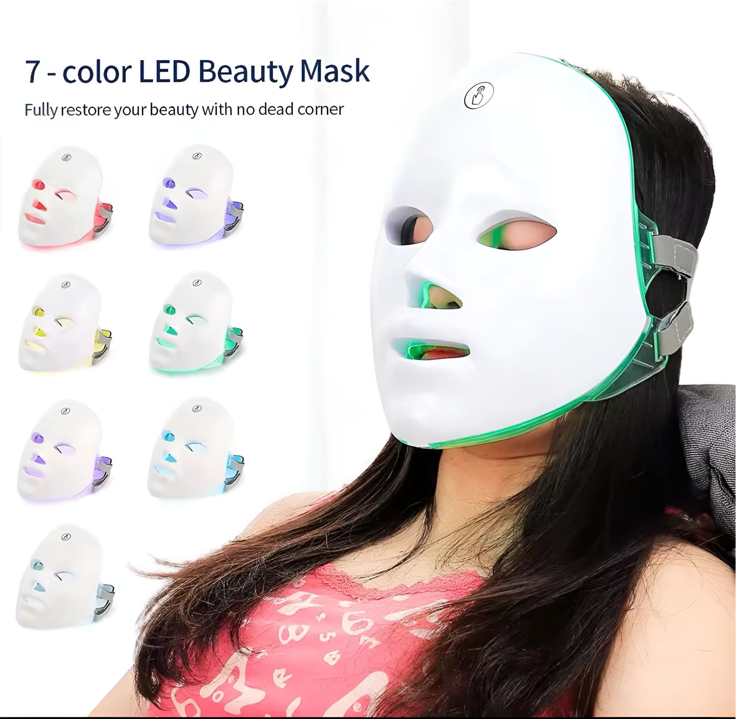 Facial & Neck LED Mask
