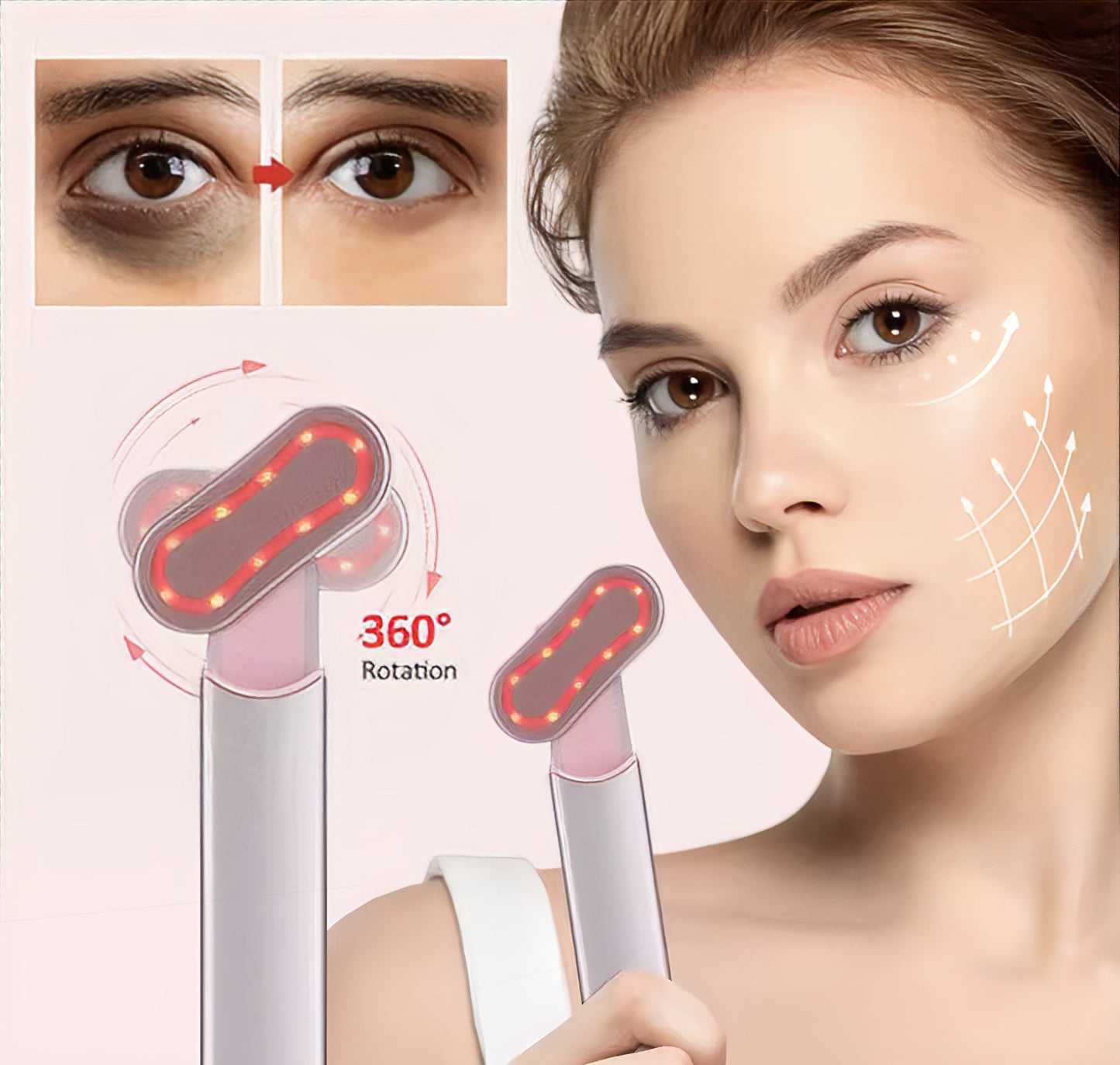 Red Light Facial Wand