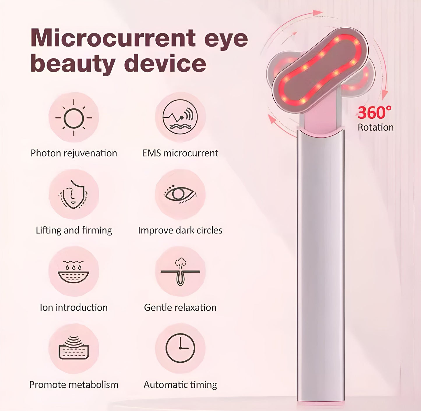 Red Light Facial Wand