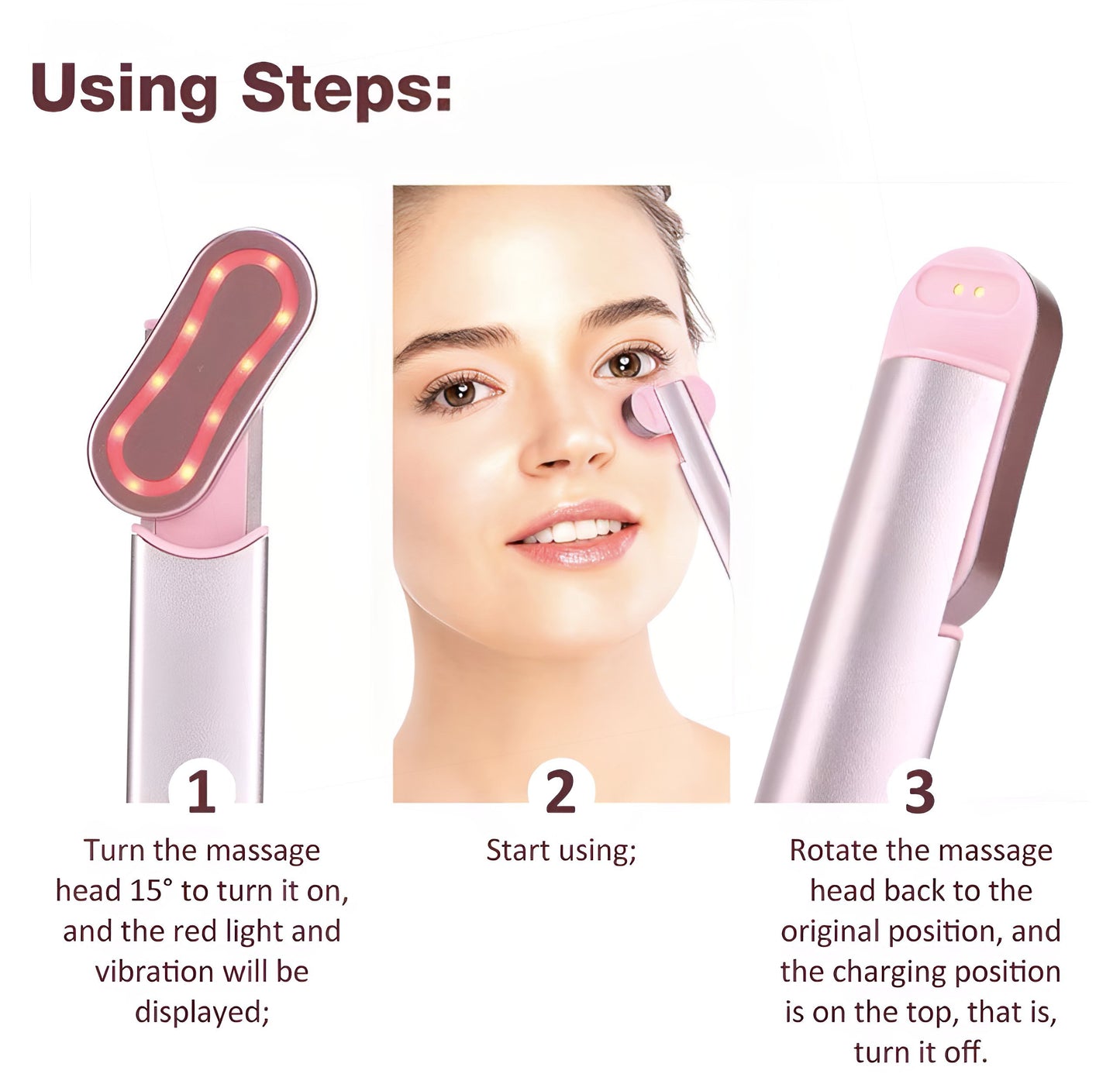 Red Light Facial Wand