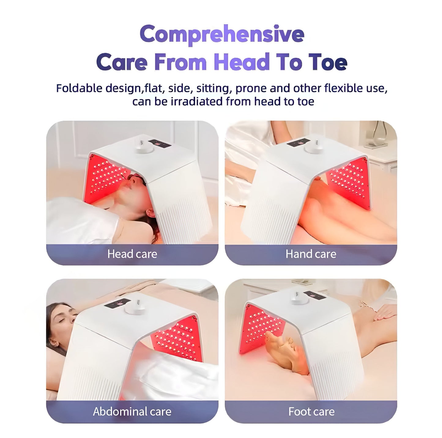 Red Light Foldable Lamp