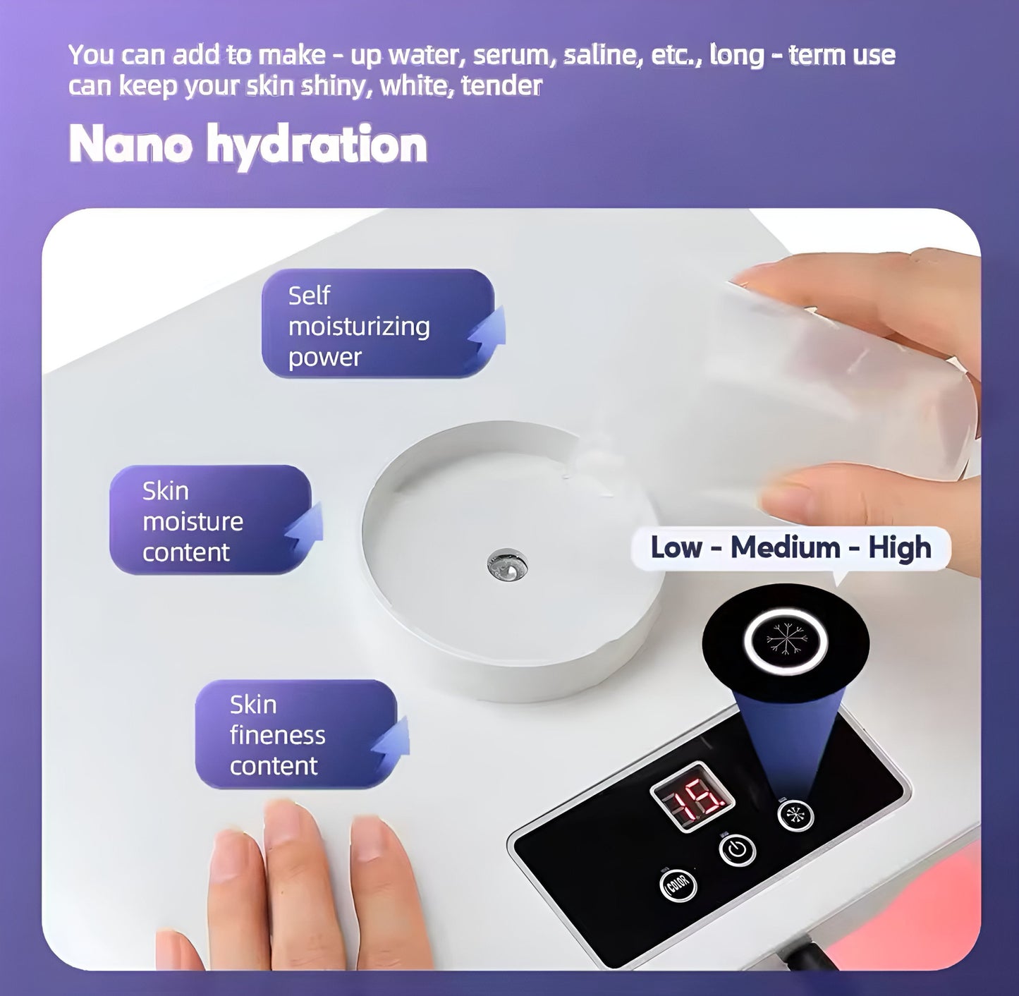 Red Light Foldable Lamp